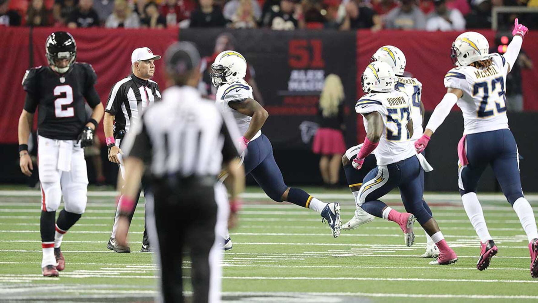 Game 7: San Diego 33, Atlanta 30 (OT)