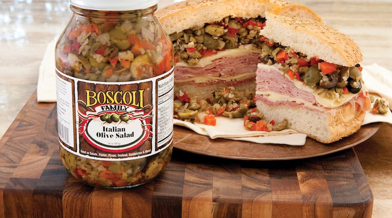 Boscoli Family Italian olive salad. Courtesy of Romney Caruso
