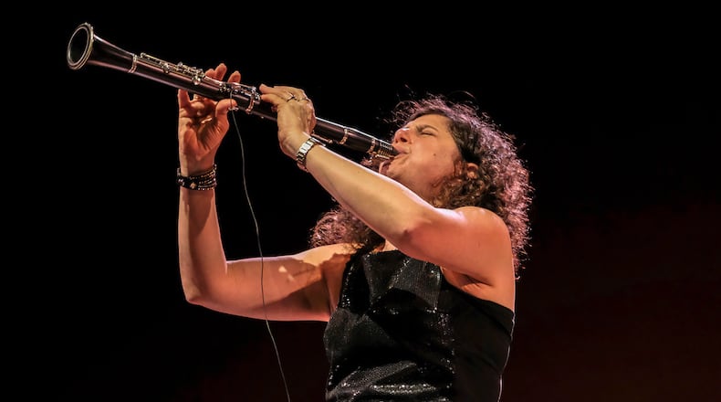 Anat Cohen, who performs Sunday, Nov. 20, at the Breman Museum, finds international inspiration in Eastern Europe, Israel, the U.S. and South America. Photo: Gabriele Lugli