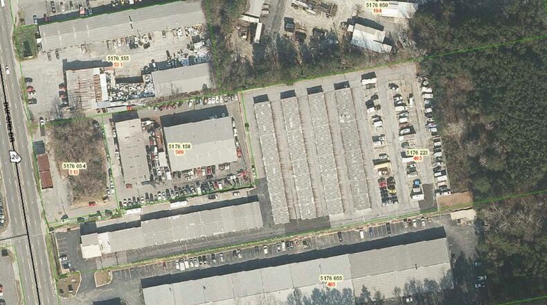 Lawrenceville approves a special use permit to allow Public Storage to build three new mini-warehouses. Courtesy City of Lawrenceville