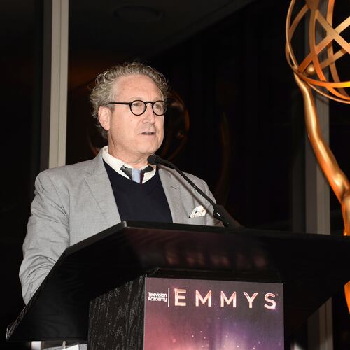 This image released by the Television Academy shows Bernard Telsey at the Television Academy's Casting Directors Nominee Reception in West Hollywood, Calif., on Sept. 12, 2019. (Dan Steinberg/Television Academy via AP)
