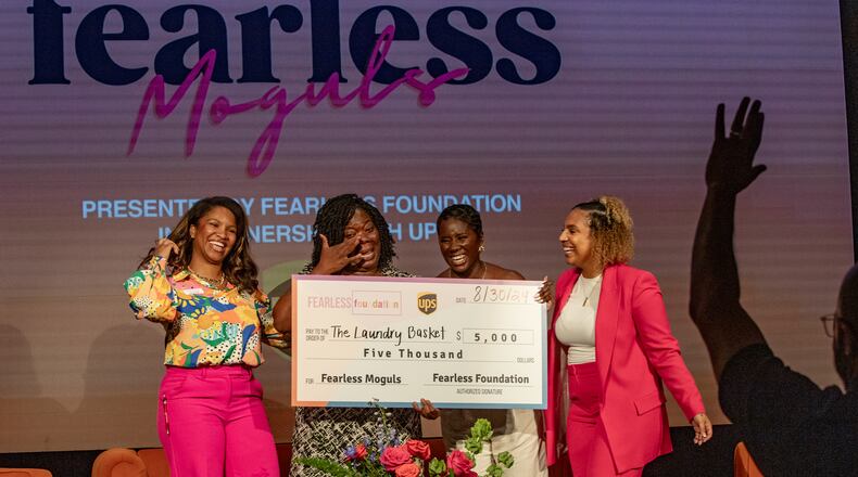 Venture capital firm Fearless Fund hosts the Fearless Moguls Summit on Aug. 30 at the Gather Spot ATL. (Jenni Girtman for The Atlanta Journal-Constitution)