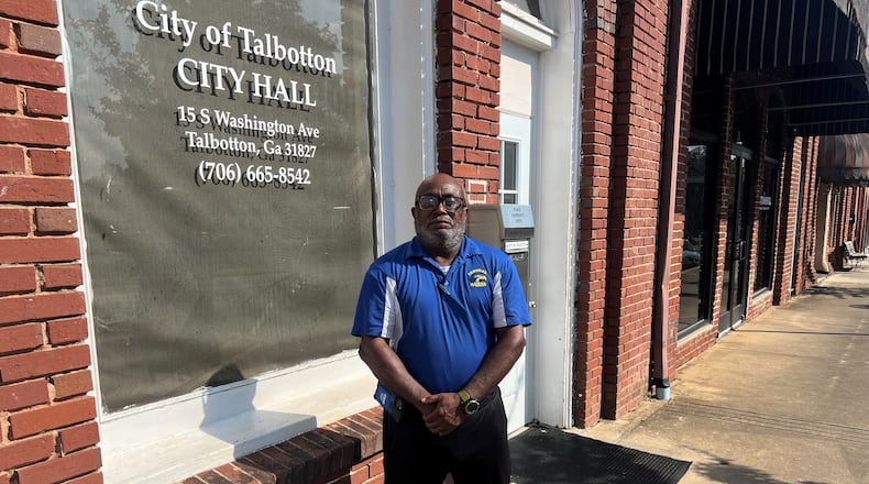 Mayor Tony Lamar and the leaders of Talbotton are hoping growth in Georgia might help their town east of Columbus grow, too.