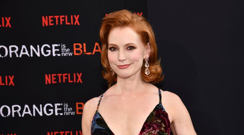 Alicia Witt attends the final season premiere of Netflix's "Orange Is the New Black" at Alice Tully Hall on Thursday, July 25, 2019, in New York. (Photo by Charles Sykes/Invision/AP)