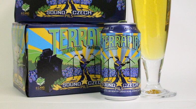 Terrapin Sound Czech Pils has a crisp, sophisticated essence worthy of an Old World lager. CONTRIBUTED BY TERRAPIN BEER CO.