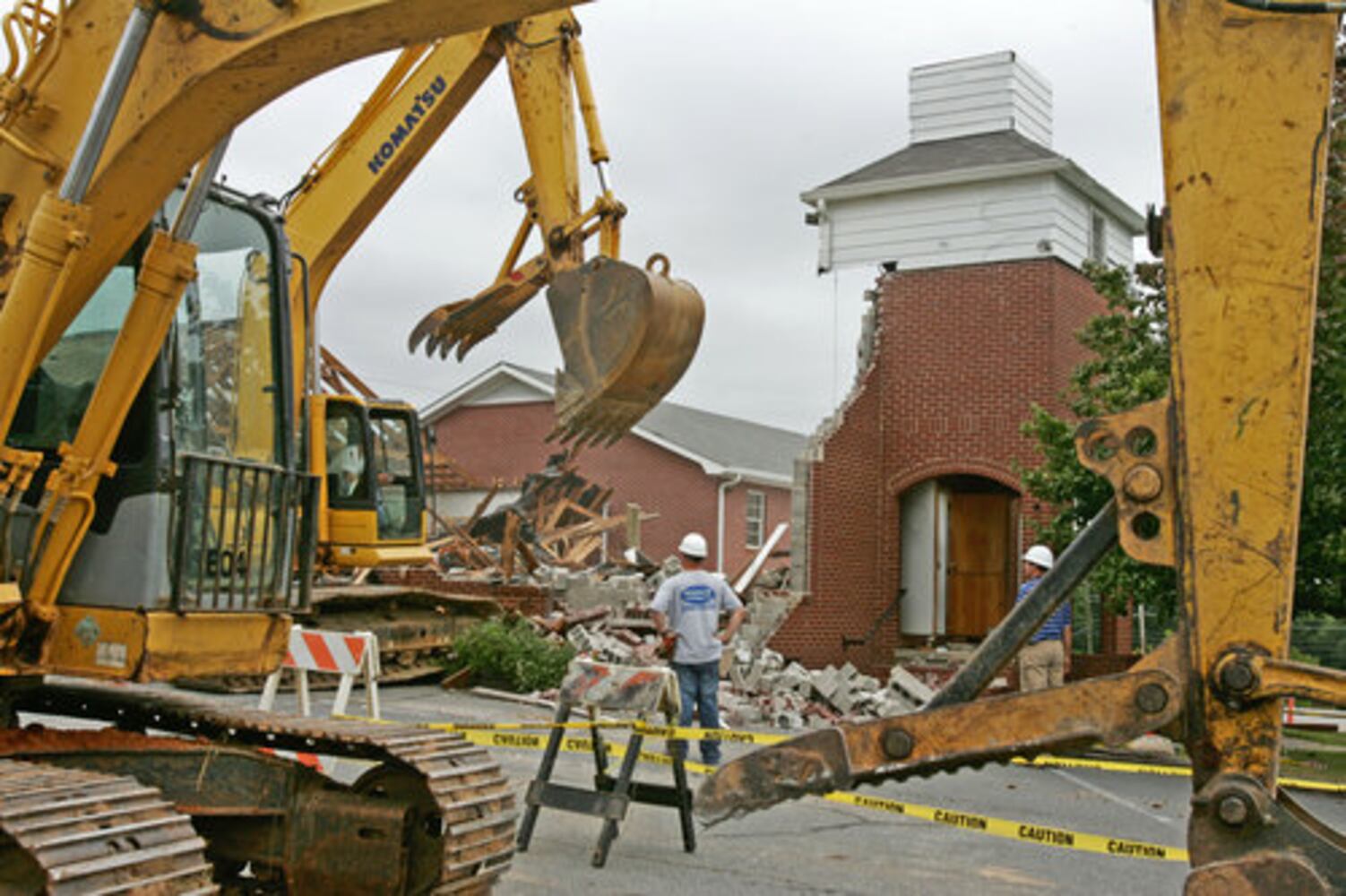 Marietta's Mt. Zion Baptist demolished