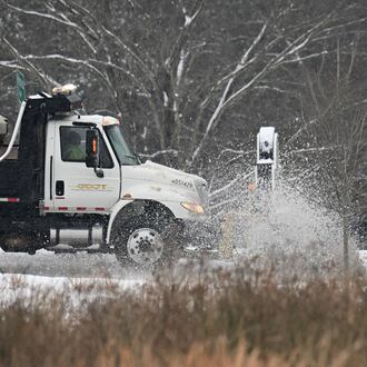 Georgia Department of Transportation crews will begin treating roads in the early-morning hours Saturday.