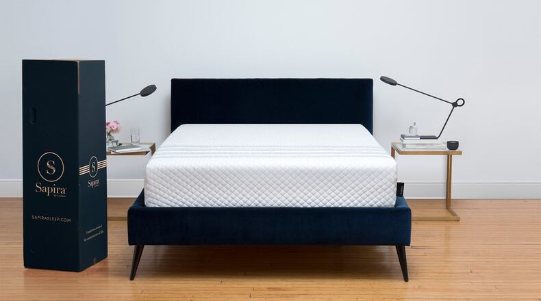 In development for over a year, the Sapira Sleep hybrid mattress includes an exclusive pocket spring core and high performance foam designed to deliver unbelievable comfort and support. The woven pattern is designed specifically to hug your body and is 100% American made. “Sweet dreams” never sounded so good. Sapira Sleep hybrid mattress, $975. Available at SapiraSleep.com (Sapira Sleep)