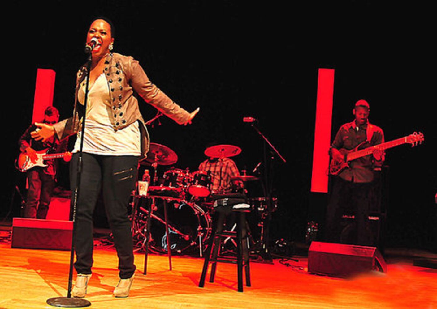 Chrisette Michele, Rick Ross at Morehouse