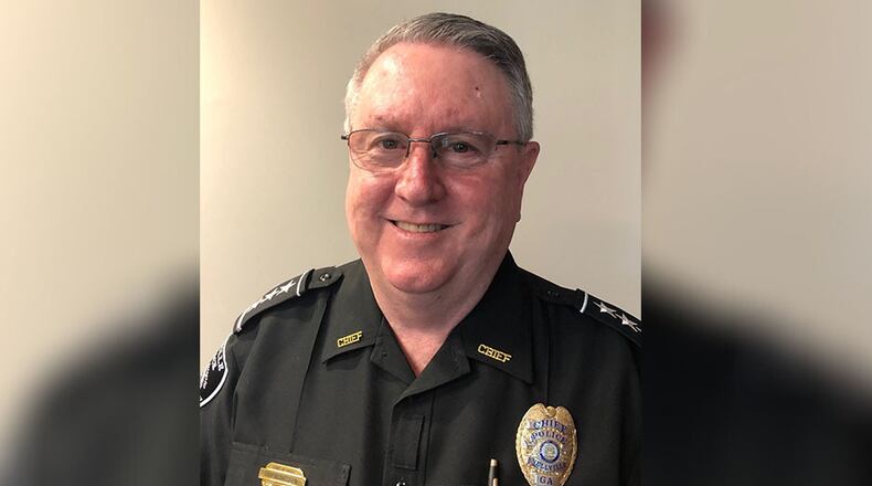 Snellville Police Chief Roy Whitehead will retire in July after a 50-year career in law enforcement. (Courtesy City of Snellville)