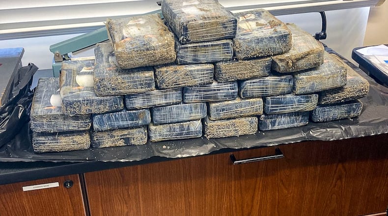 U.S. and Florida law enforcement officials continue to investigate nearly a week after 70 pounds of cocaine washed up along the beaches of ritzy Palm Beach.
The strange find baffled authorities, who are still working to determine the origin of the drugs.
A resident was out walking at 11 a.m. last Saturday near Via La Selva in the 800 block of South Ocean Boulevard, stumbled upon a suspect package on the sand and called police, the Palm Beach Daily News reported.