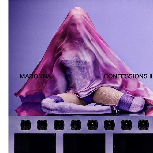 This album cover image released by Warner Records shows "Confessions ll" by Madonna, set for release on July 3. (Rafael Pavarotti/Warner Records via AP)