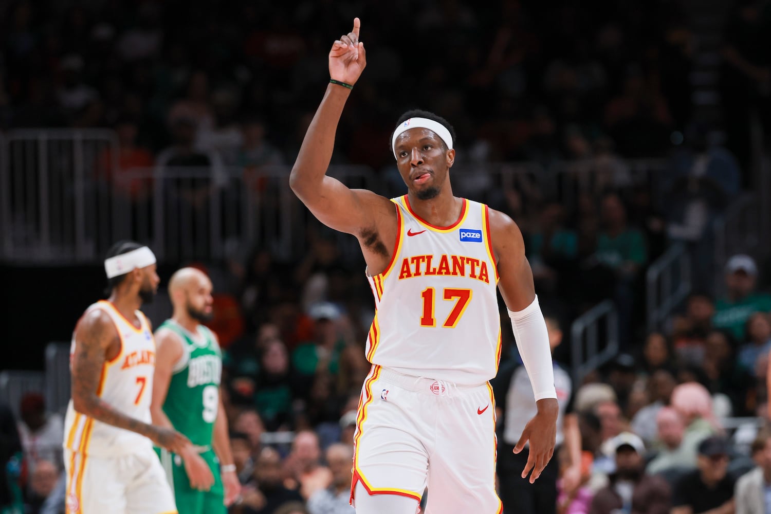 Atlanta Hawks host the Boston Celtics