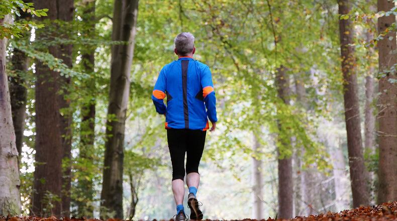 When running in colder months, wear several lighter layers you can remove if you get hot.