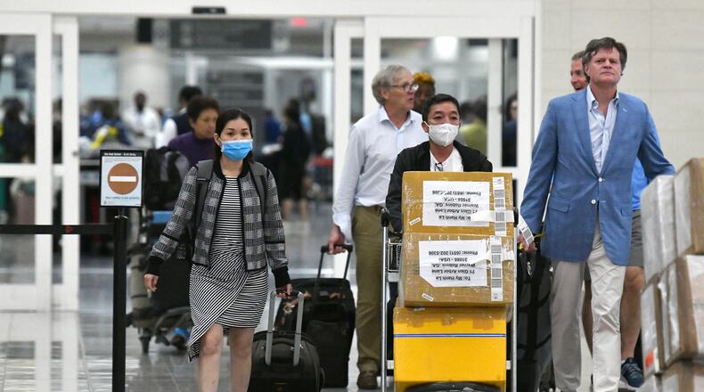 Starting Sunday at 5 p.m., U.S. citizens who have recently traveled to China were only allowed to fly into seven airport.s Those seven airports are all conducting screenings for the deadly virus.