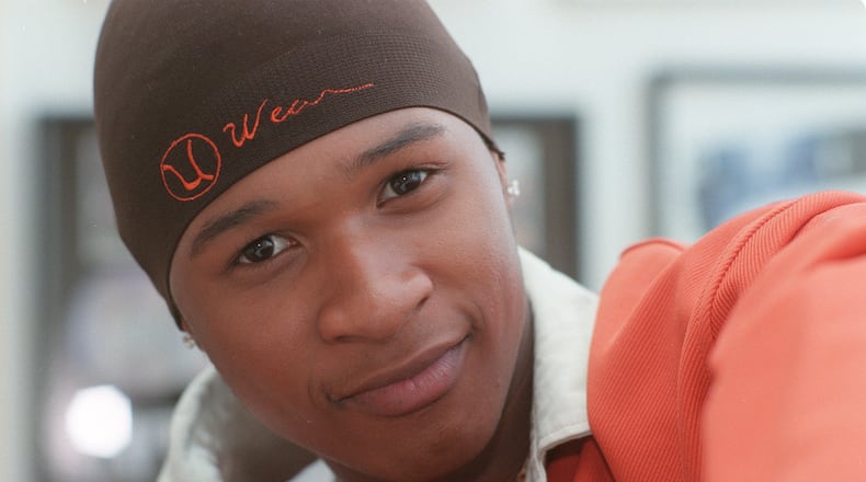 Usher in 1997. (AJC Staff Photo/Celine Bufkin)