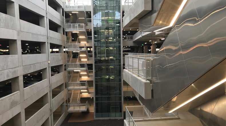 The ATL West deck at Hartsfield-Jackson International Airport.