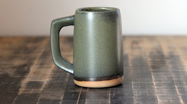 Grayling Ceramics’ slate 16-ounce beer stein, pictured here, costs $34 at graylingceramics.com. Contributed by Grayling Ceramics