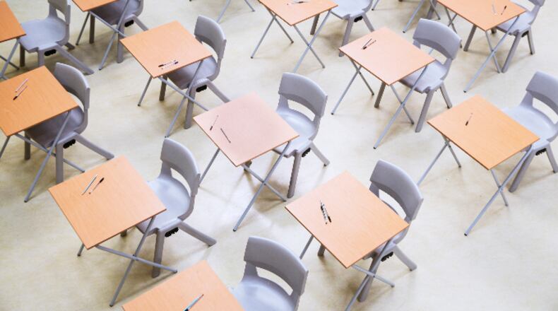 A 29-year-old Tennessee man who rode on a school bus and walked into a high school with students has been charged with trespassing, officials said. (AJC file photo)