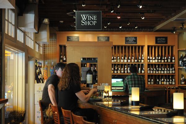 The wine shop inside Murphy's (Beckysteinphotography.com)