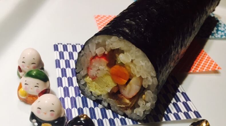 Celebrate spring with a free ehoumaki roll at Nakato Japanese Restaurant. HANDOUT / The Rosen Group Atlanta.