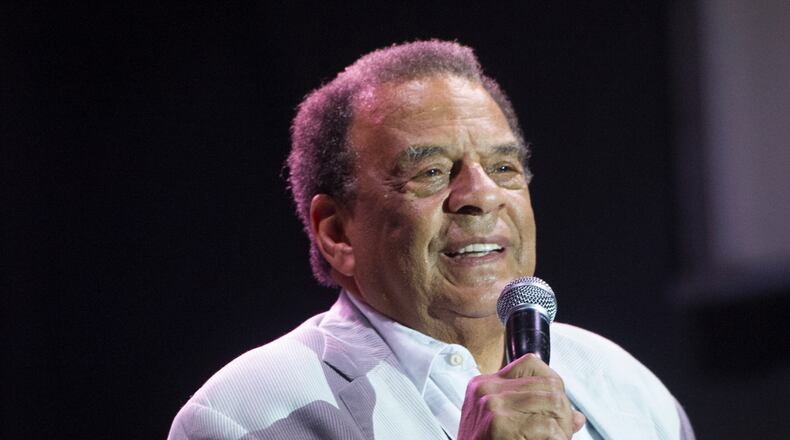Former Atlanta mayor and U.N. ambassador Andrew Young. AJC/John Amis