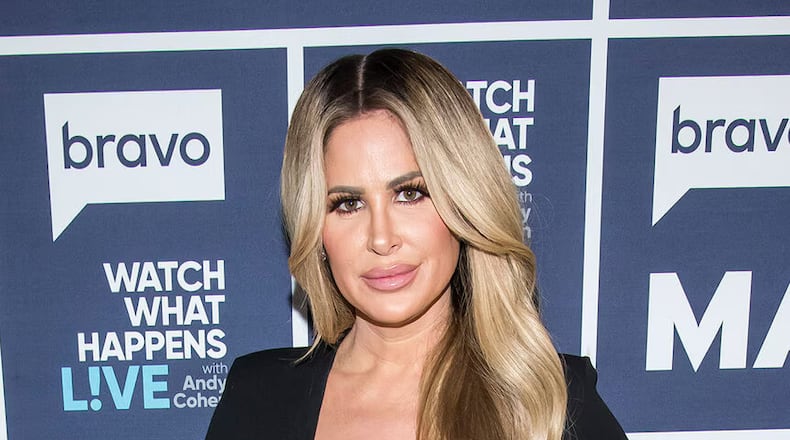 Kim Zolciak at "Watch What Happens Live" in New York City on February 17, 2019. Photo: Bravo