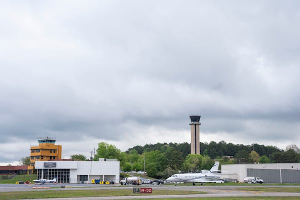 The Fulton County Executive Airport in Atlanta. (Olivia Bowdoin for the AJC 2024)