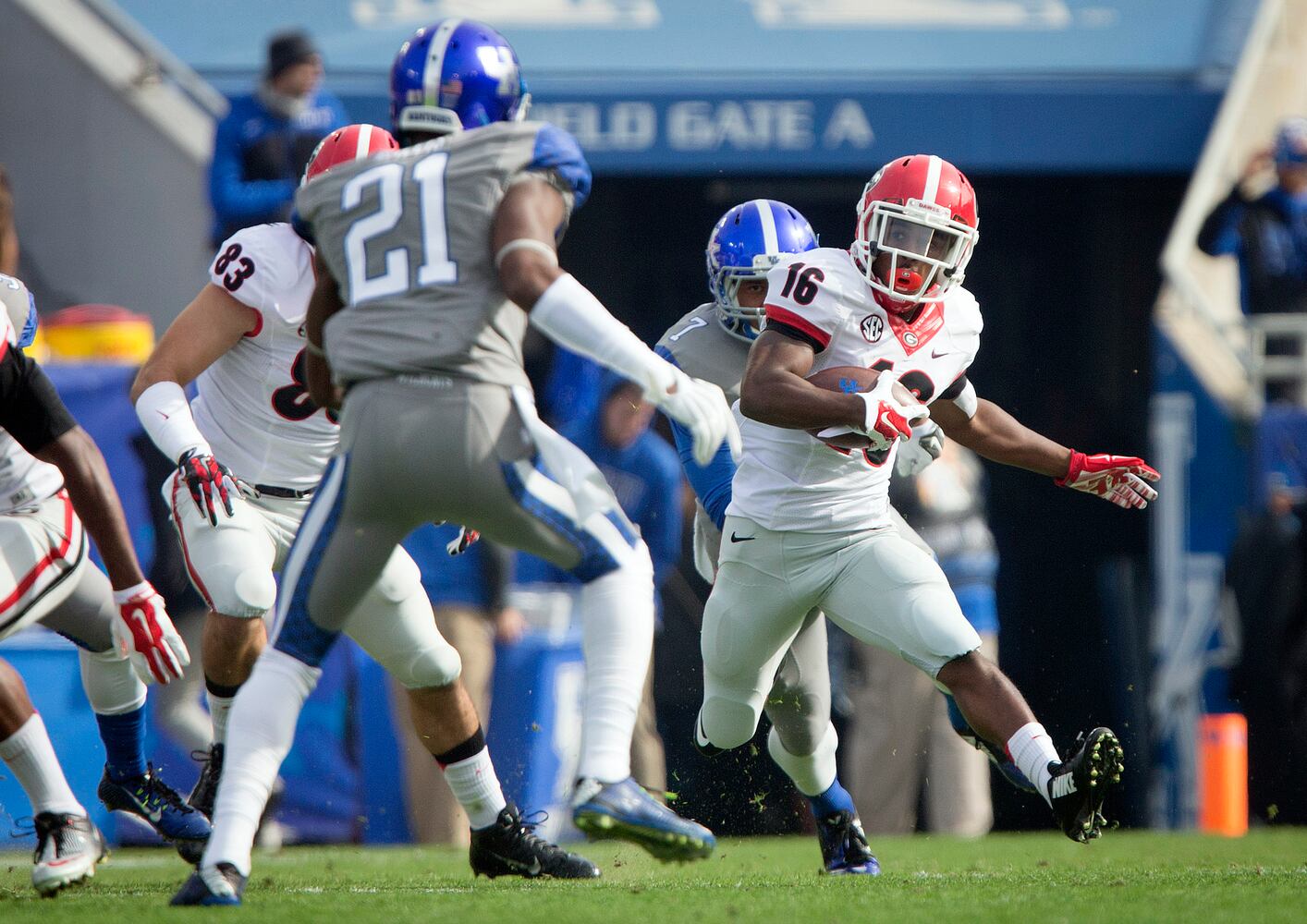 Bulldogs at Kentucky