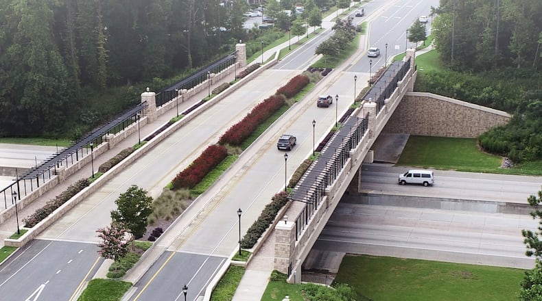 The North Fulton CID adopted a new master plan update for the commercial district along Ga. 400. To help, the CiD recently approved $800,000 to be used by Alpharetta, Milton, Roswell and Fulton County as a local match for the Infrastructure Investment and Jobs Act. (Courtesy North Fulton CID)