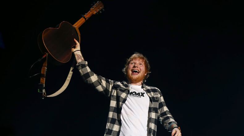 Ed Sheeran performs in concert on the opening night of his Australian tour at Optus Stadium on March 2, 2018 in Perth, Australia.