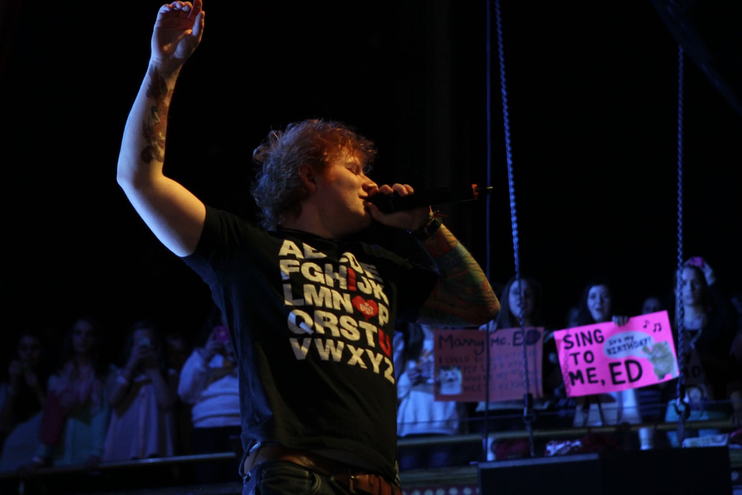 Ed Sheeran rocks the Tabernacle
