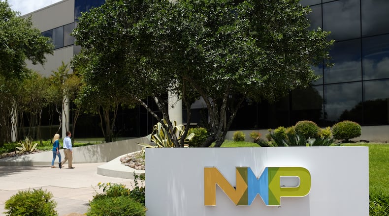 Mark Matson for American-Statesman ( 6/2/16)  NXP Semiconductors is located at 6501 West William Cannon Drive.