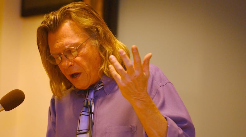 Thomas Lux, poet and professor at Georgia Tech, published 14 collections of poetry, and influenced a generation of writers. Photo: courtesy Georgia Tech