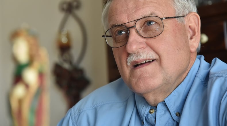 The Rev. Larry Townsend, the minister for William Sallie — the ninth inmate executed in Georgia in 2016 — talks about Sallie at his home in Hampton on Wednesday, December 15, 2016. HYOSUB SHIN / HSHIN@AJC.COM