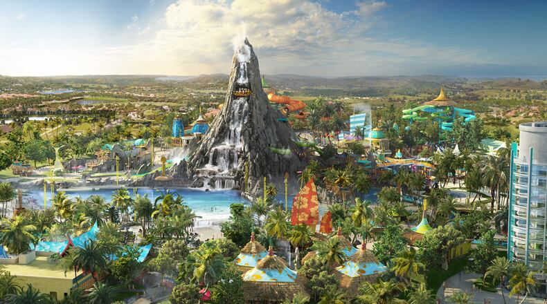 Volcano Bay is scheduled to open in May, 2017.