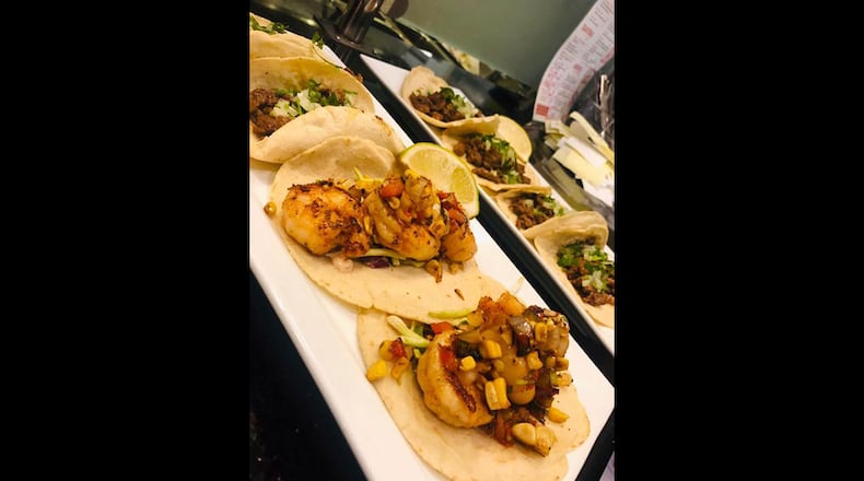 Tacos from Tacos Express in Lilburn.