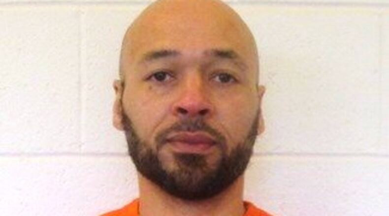 This Feb. 9, 2023, photo provided by the Oklahoma Department of Corrections shows Tremane Wood, who was sentenced to die for the stabbing death of a man during a robbery in 2001. (Oklahoma Department of Corrections via AP)