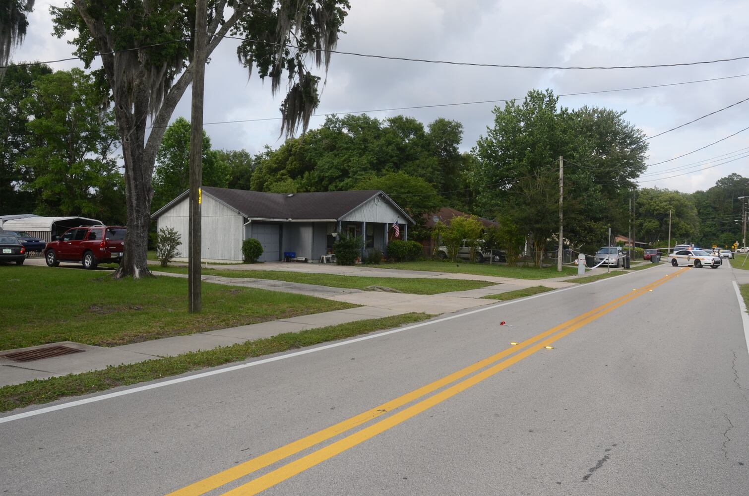Photos: School bus shooting investigation