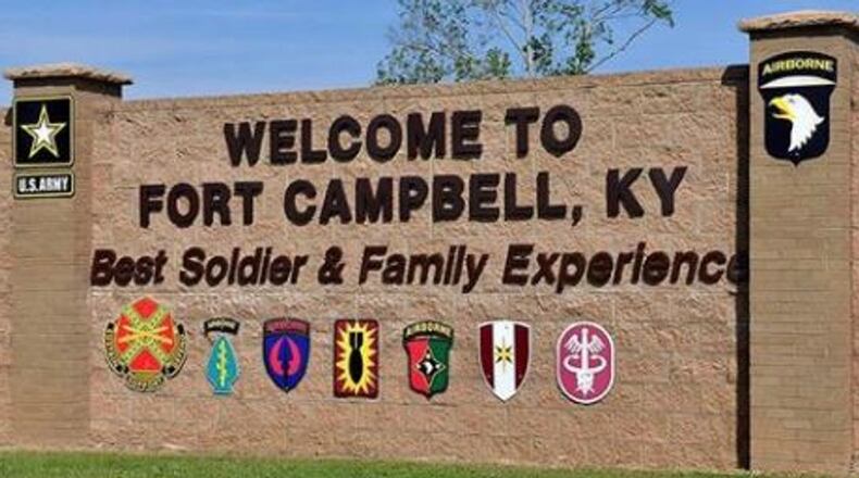 A Fort Campbell soldier died during a training exercise Tuesday in Kentucky, according to multiple reports.
