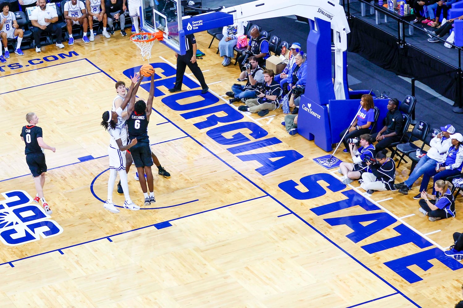 UGA vs GSU basketball 