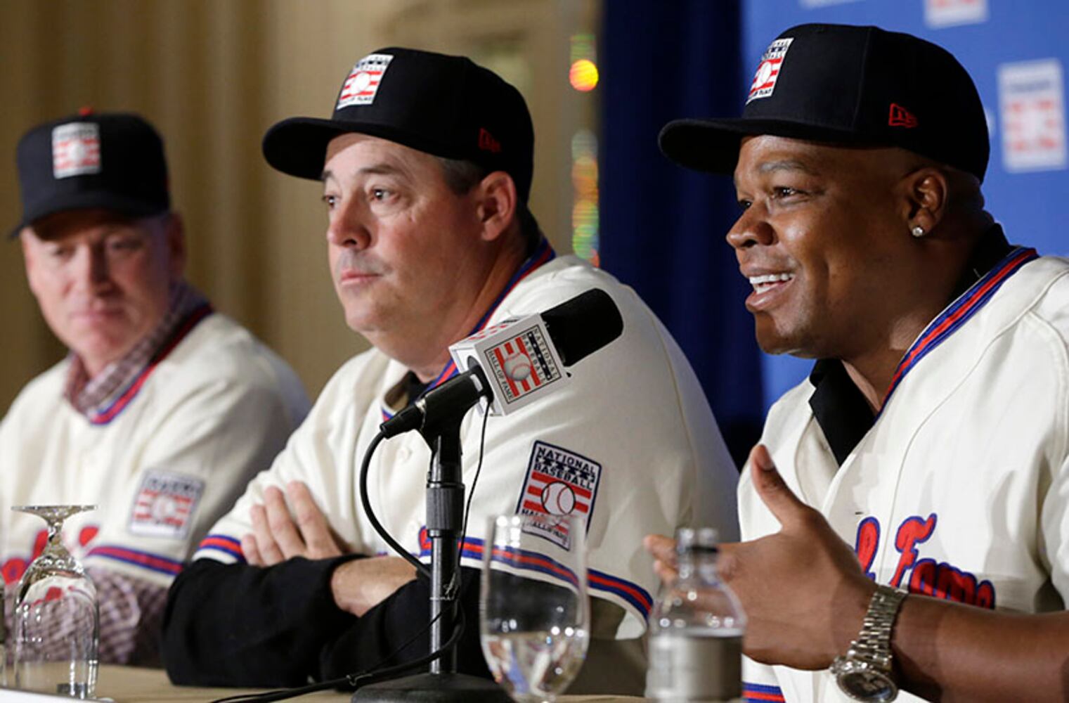 Trio will be inducted in Cooperstown, N.Y., in July