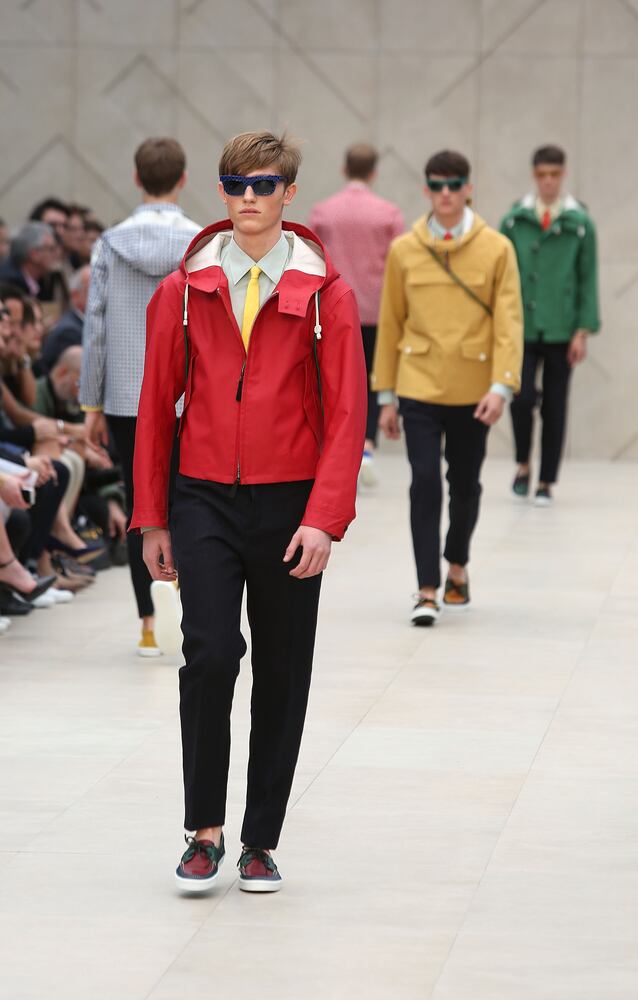Burberry Prorsum show at the London Collections