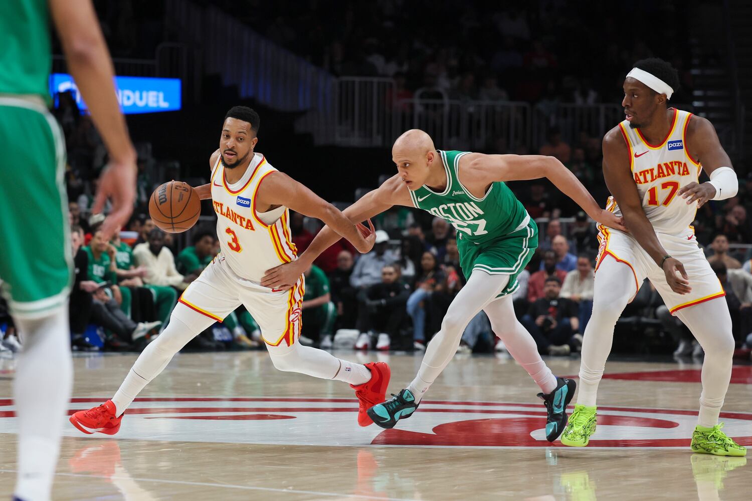 Atlanta Hawks host the Boston Celtics