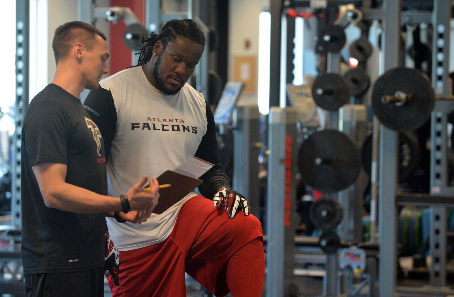 Offseason workouts begin at Flowery Branch