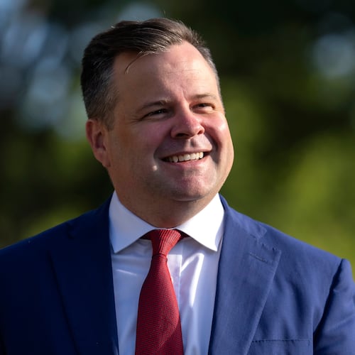 FILE - Director of the Federal Housing Finance Agency Bill Pulte walks outside the White House, Sept. 2, 2025, in Washington. (AP Photo/Mark Schiefelbein, File)