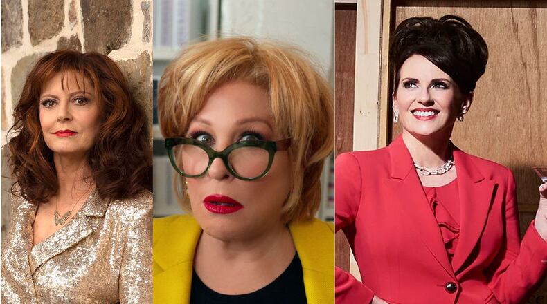 Susan Sarandon, Better Midler and Megan Mullally star in an upcoming comedy shooting in Atlanta called "The Fabulous Four." PUBLICITY PHOTOS