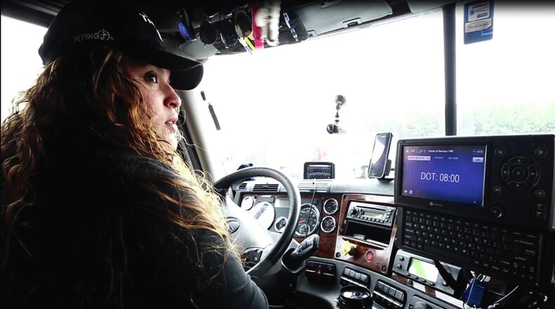 Jacqueline Rocha has been a truck driver for two years. The 23 year old travels the country as a FedEx employee. Paola Camacho for MundoHispánico