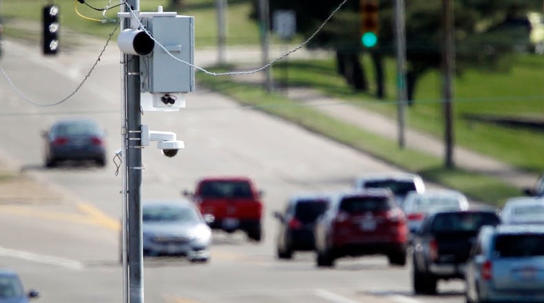 School zone cameras will record those going too fast near a school and fine them by mail. TY GREENLEES / DAYTON DAILY NEWS