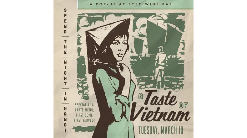 Stem Wine Bar will host a Vietnamese pop-up. COURTESY OF STEM WINE BAR